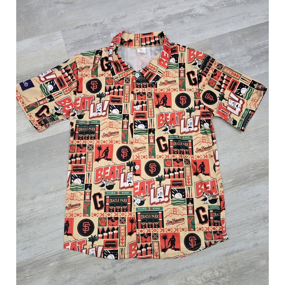 San Francisco Giants "Beat LA" 2024 SGA Hawaiian Shirt – Men's Medium